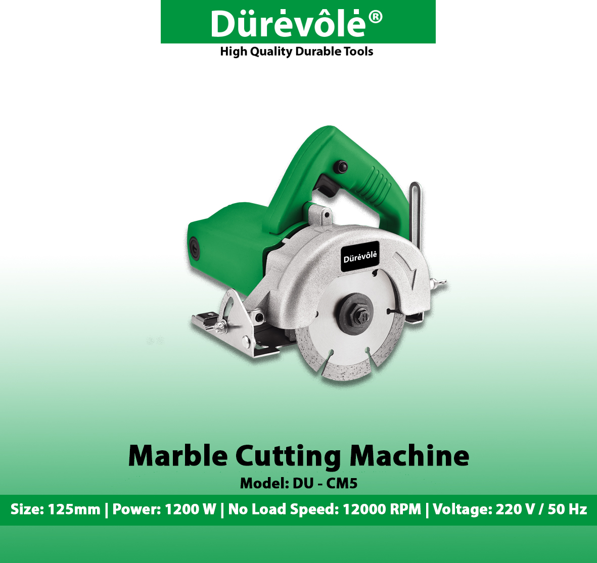 Marble Cutter 5"